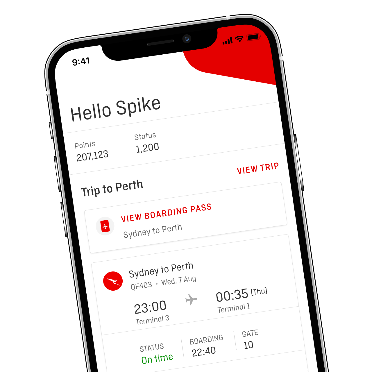 Qantas Travel App